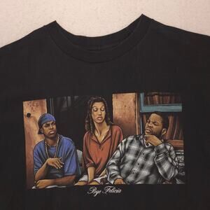 DGK Bye Felicia Short Sleeve Graphic Crew Neck Shirt Mens Size Medium M Black